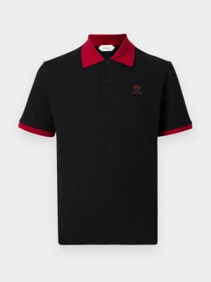 Koszulka polo Versace czarny