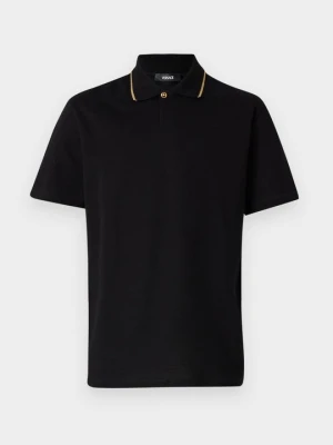 Koszulka polo Versace czarny