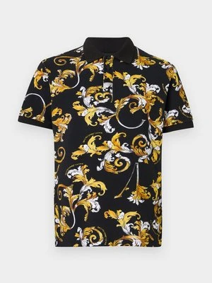 Koszulka polo Versace Jeans Couture czarny