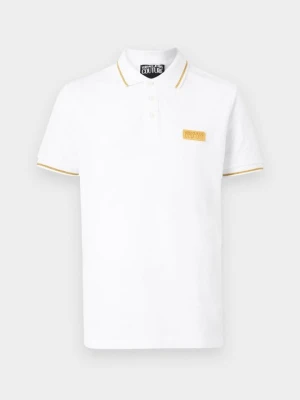 Koszulka polo Versace Jeans Couture biały