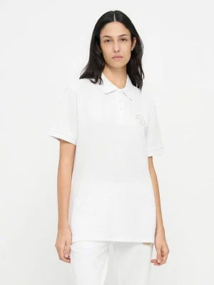Koszulka polo Versace Jeans Couture biały