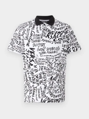 Koszulka polo Versace Jeans Couture biały