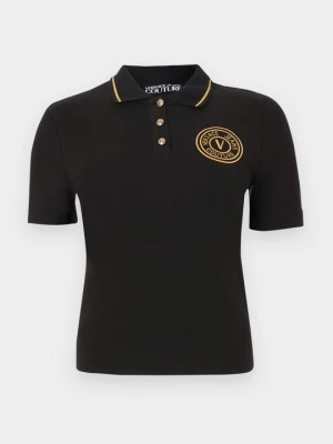 Koszulka polo Versace Jeans Couture czarny