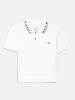 Koszulka polo Vivienne Westwood biały