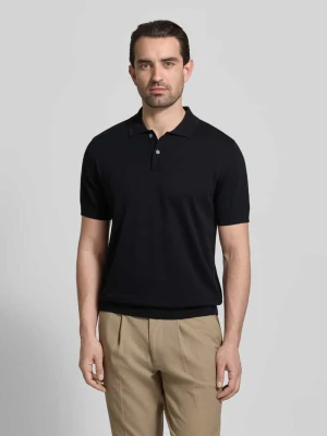 Koszulka polo w dzianinowym wyglądzie, krój regular fit Christian Berg Men