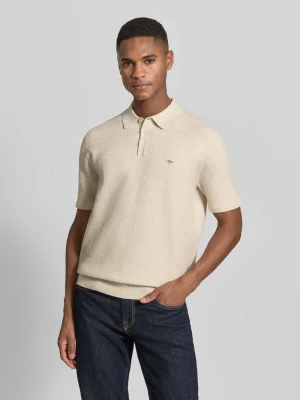 Koszulka polo w dzianinowym wyglądzie, krój regular fit FYNCH-HATTON