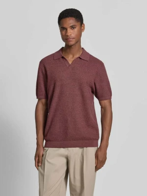 Koszulka polo w dzianinowym wyglądzie, krój regular fit Jake*s Studio Men