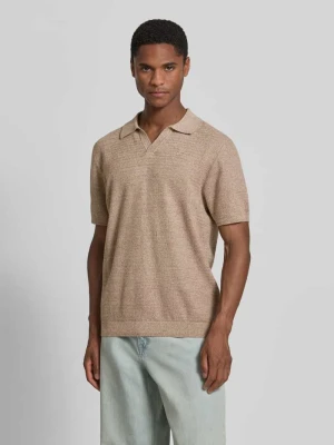 Koszulka polo w dzianinowym wyglądzie, krój regular fit Jake*s Studio Men