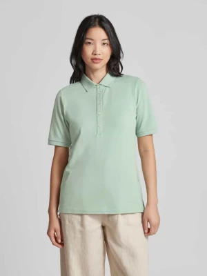 Koszulka polo w jednolitym kolorze model ‘CLEO’ BRAX