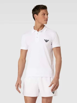 Koszulka polo w jednolitym kolorze model ‘ESSENTIAL’ Emporio Armani