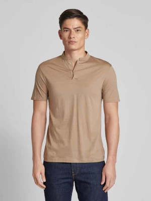 Koszulka polo w jednolitym kolorze model ‘Louis’ drykorn