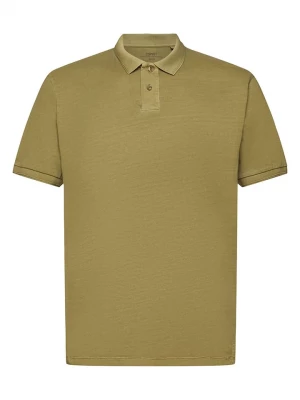 ESPRIT Koszulka polo w kolorze khaki rozmiar: L