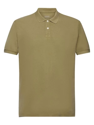 ESPRIT Koszulka polo w kolorze khaki rozmiar: S