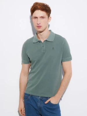 Koszulka polo w kolorze khaki OCHNIK