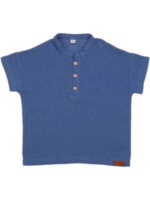 Walkiddy Koszulka polo w kolorze niebieskim rozmiar: 86