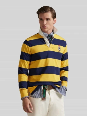 Koszulka polo w kroju regular fit z czystej bawełny z haftem polo bear Polo Ralph Lauren
