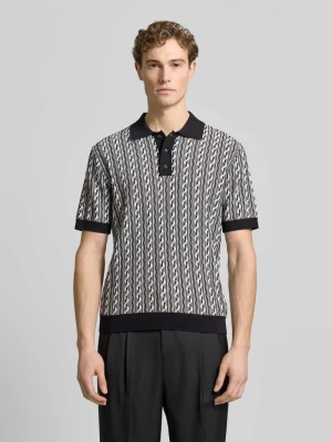 Koszulka polo w kroju regular fit z kołnierzykiem polo model 'Tamian' drykorn