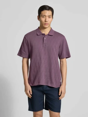 Koszulka polo w kroju regular fit z zapięciem na guziki model 'Gabriel' Wood Wood