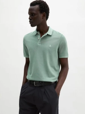Zdjęcie produktu Koszulka polo w kształcie piqué barwiona w masie Marc O'Polo zelená