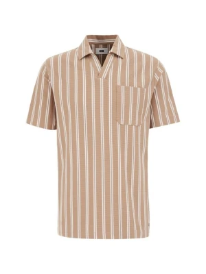 Koszulka polo WE Fashion beżowy