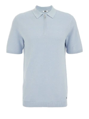 Koszulka polo WE Fashion jasnoniebieski