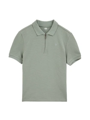 Koszulka polo WE Fashion jasnozielony melanż