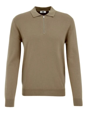 Koszulka polo WE Fashion jasny brąz
