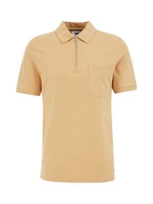 Koszulka polo WE Fashion żółty melanż