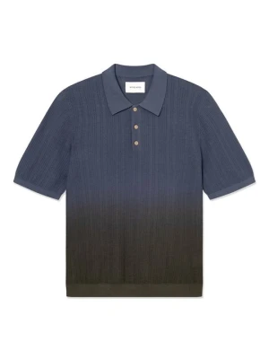 Koszulka polo Wood Wood niebieski