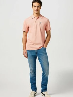 Koszulka polo Wrangler pomarańczowy