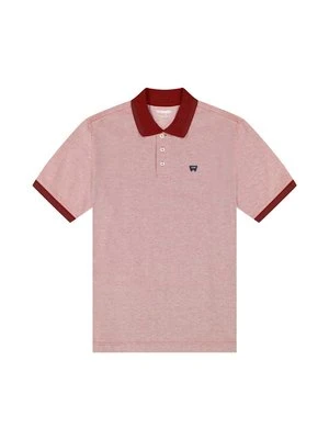 Koszulka polo Wrangler czerwony