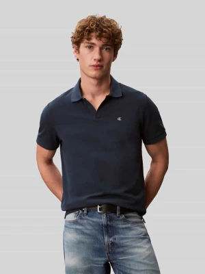 Koszulka polo z czystej bawełny o kroju regular fit Calvin Klein Jeans