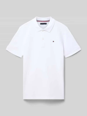 Koszulka polo z czystej bawełny o kroju regular fit Tommy Hilfiger Teens