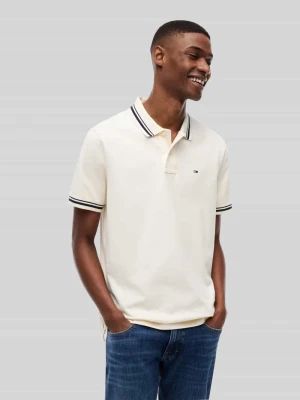Koszulka polo z czystej bawełny o kroju regular fit Tommy Jeans