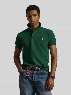 Koszulka polo z czystej bawełny o kroju slim fit Polo Ralph Lauren