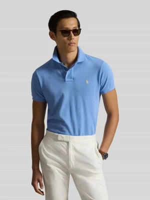 Koszulka polo z czystej bawełny o kroju slim fit Polo Ralph Lauren