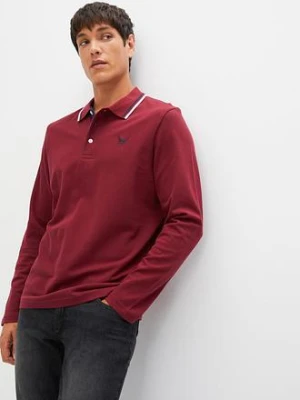 Koszulka polo z czystej bawełny organicznej (2 szt.) BonPrix czerwony