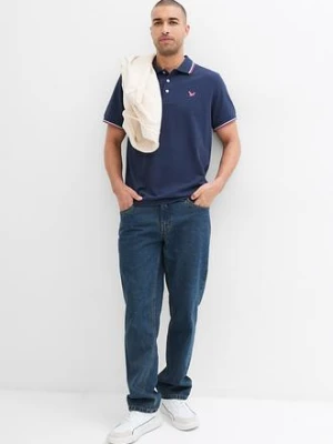 Koszulka polo z czystej bawełny organicznej piqué bonprix