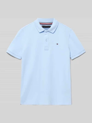Koszulka polo z czystej bawełny Tommy Hilfiger Teens