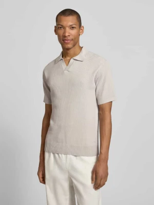 Koszulka polo z czystej bawełny w kroju regular fit model 'ARAVOLO' Boss Orange