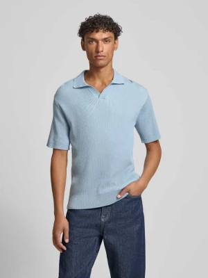 Koszulka polo z czystej bawełny w kroju regular fit model 'ARAVOLO' Boss Orange