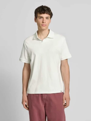 Koszulka polo z dekoltem w serek Calvin Klein Jeans