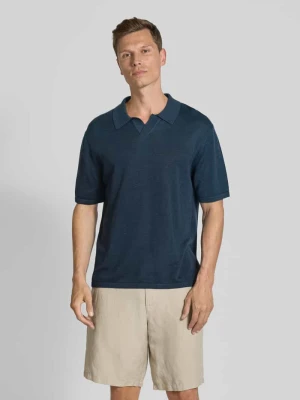 Koszulka polo z dekoltem w serek CK Calvin Klein