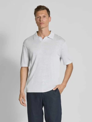 Koszulka polo z dekoltem w serek CK Calvin Klein