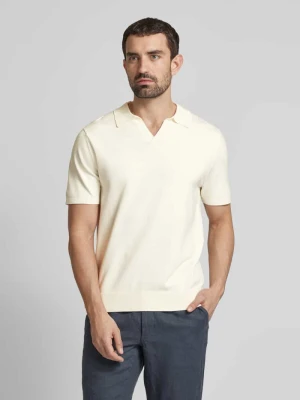 Koszulka polo z dekoltem w serek model ‘TELLER’ Selected Homme