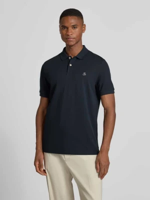 Koszulka polo z delikatną fakturą Marc O'Polo