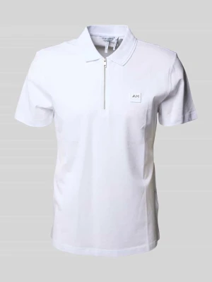 Koszulka polo z detalem z logo Antony Morato