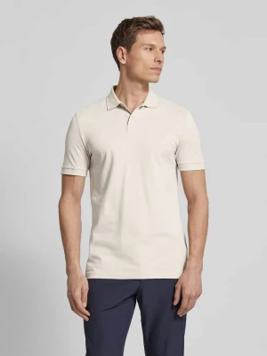 Koszulka polo z detalem z logo BOSS Green