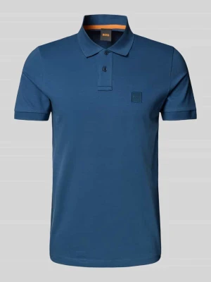 Zdjęcie produktu Koszulka polo z detalem z logo Boss Orange