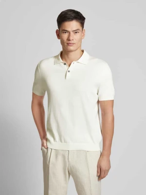 Koszulka polo z detalem z logo Christian Berg Men